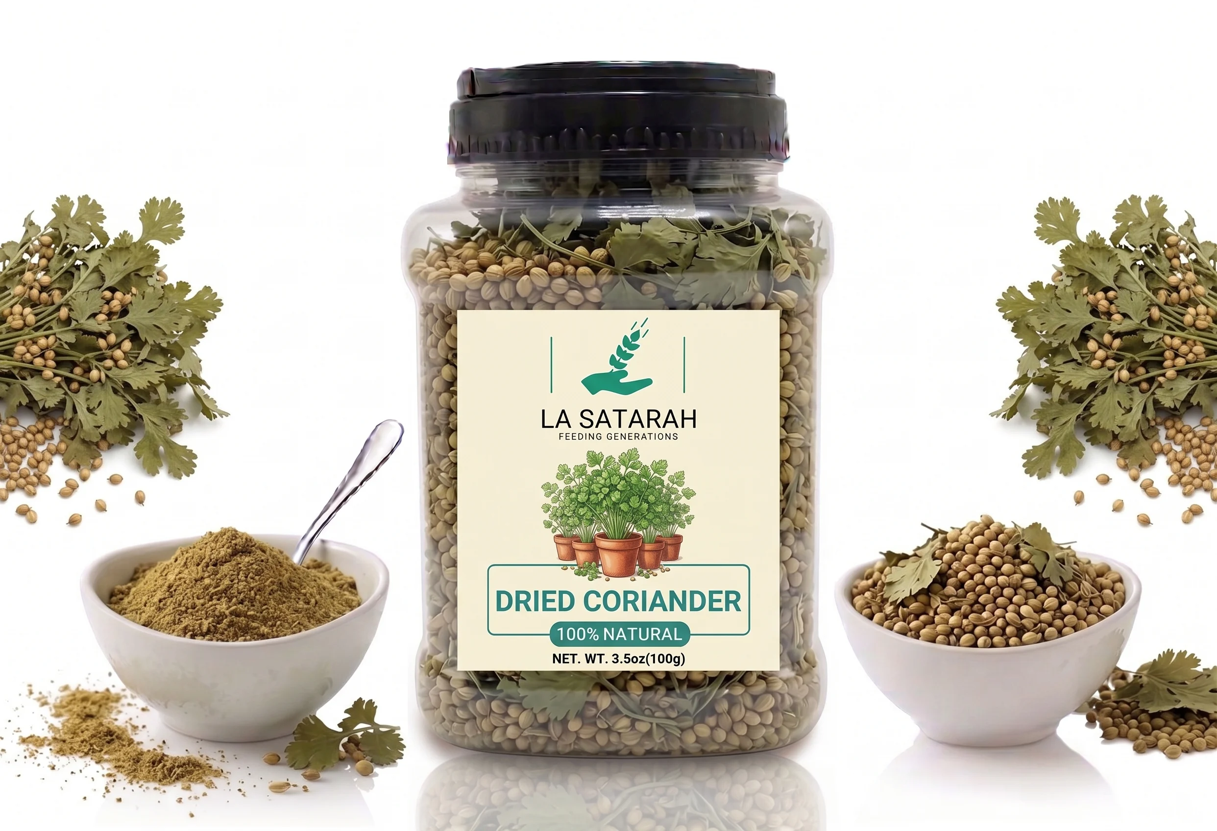 Dried Coriander Leaves